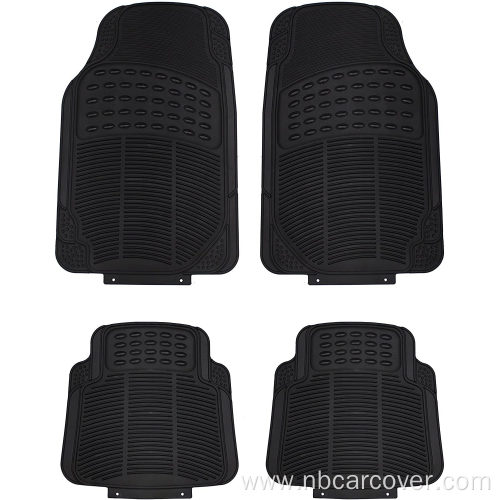 Set All-Season Heavy Duty Ridged Rubber Floor Mat